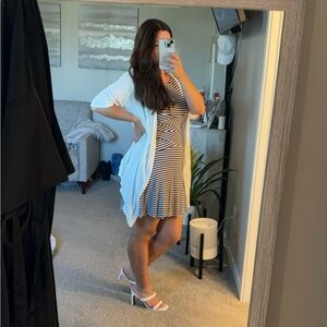 Sheer White Cardigan